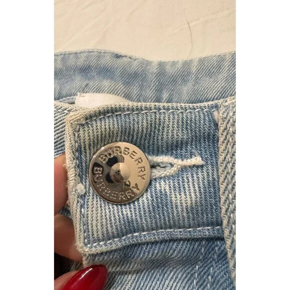 Burberry London England Jeans Pants Denim Blue Cotton W-26